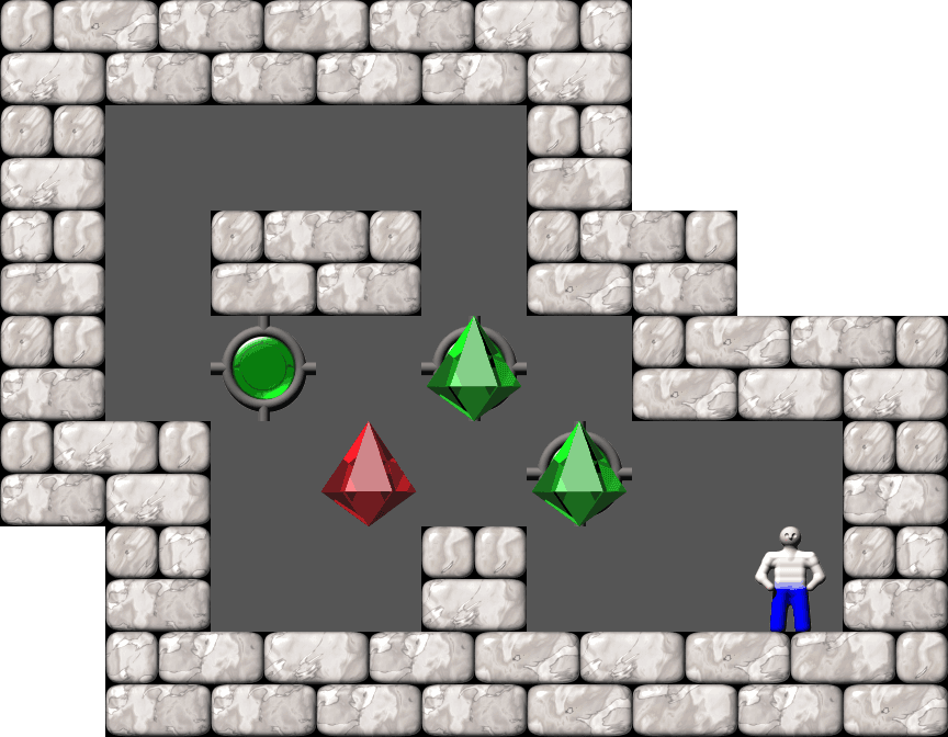 Sokoban Sokogen-990602 Levels level 39